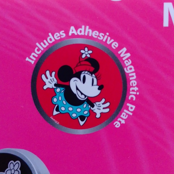 Disney Minnie Mouse Magnetic Car Vent Dash Mount 2-in-1 - Picture 3 of 12